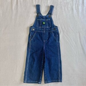 John Deere Denim Overalls Pants Toddler Boys Size 2T